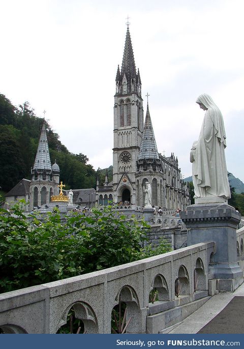 Sanctuary of Our Lady of Lourdes, France