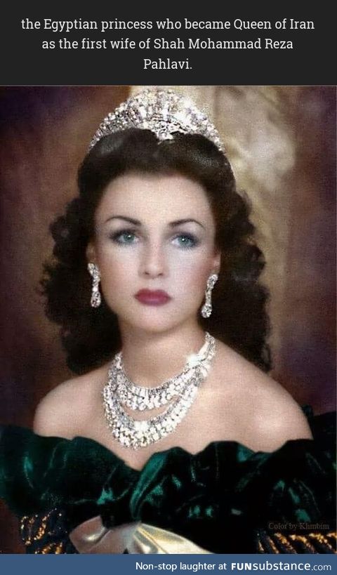 Princess Fawziya of Egypt, sister of King Farouk