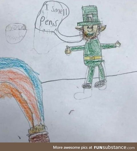 Kid doesn't know how to spell 'pennies'