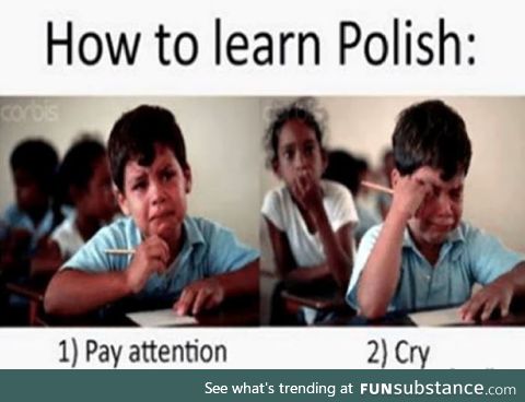 Admit it, Polska trudny język