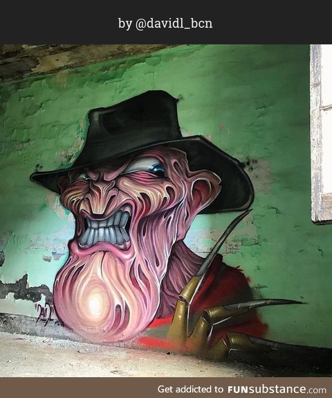 Graffiti in abandoned houses 4