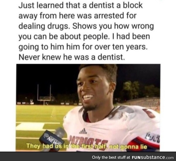 Dentists are D̶o̶c̶t̶o̶r̶s̶ chemists