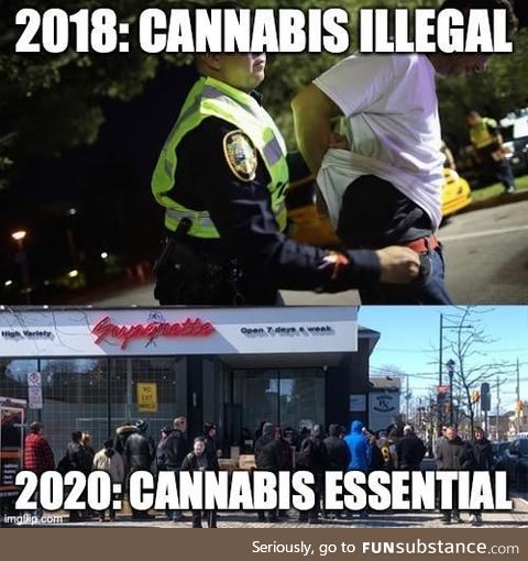 Quite turn of events in canada