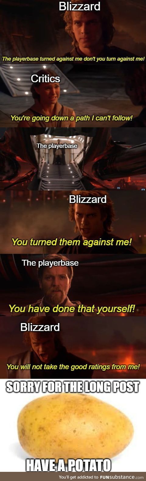 Blizzard after Warcraft III Reforged