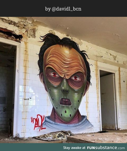 Graffiti in abandoned houses 10