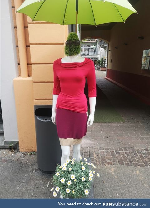 This store in my town is setting unrealistic beauty standars