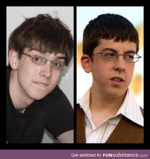 My boyfriend doesn’t think he looked like McLovin as a kid