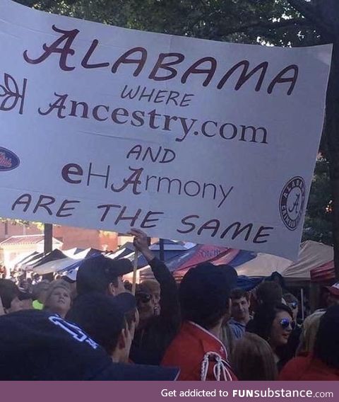Since we’re telling Alabama jokes