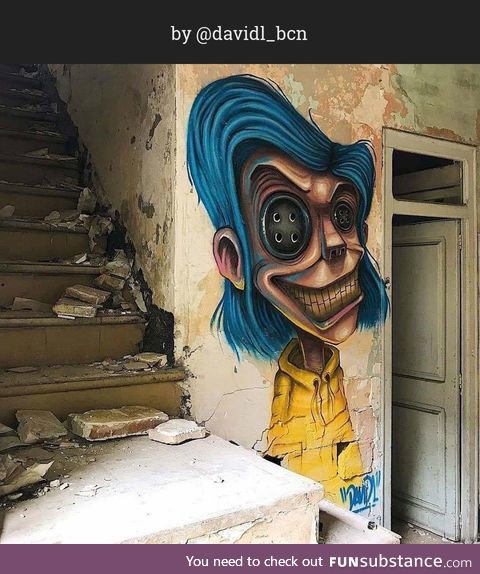 Graffiti in abandoned houses 16