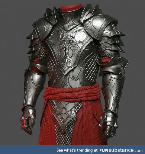 If anybody makes me this armour ima pay him a small loan of a million dollars