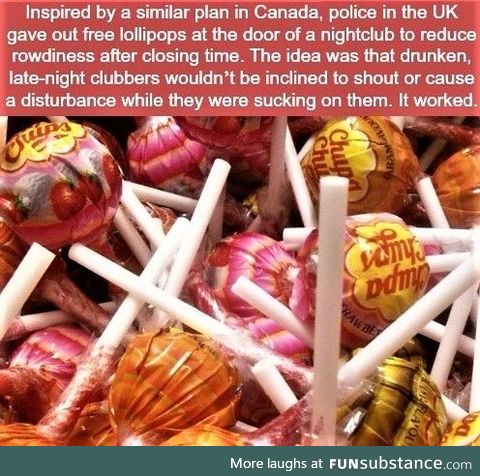 Lollipops to the rescue