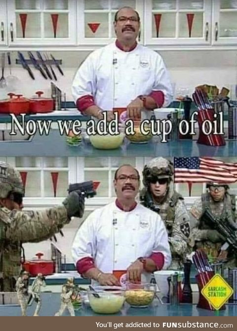 Did somebody say OIL?
