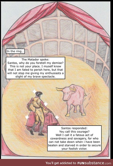 The famous choice of the Matador, page 3