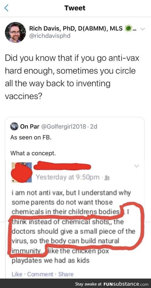 Guys she literally invented vaccines