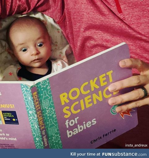 I heard you guys like babies having their mind's blown by science