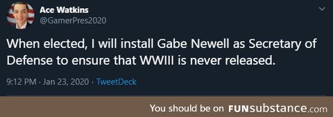 Gabe lulz