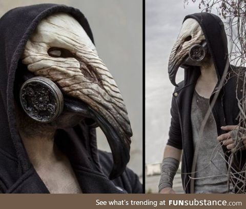 Went searching for a modern day Plague Doctor mask ... Was not disappointed