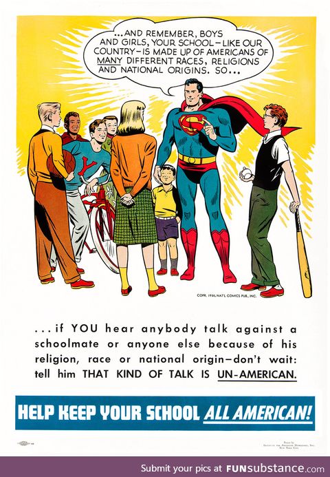 1950's Superman Was Woke AF