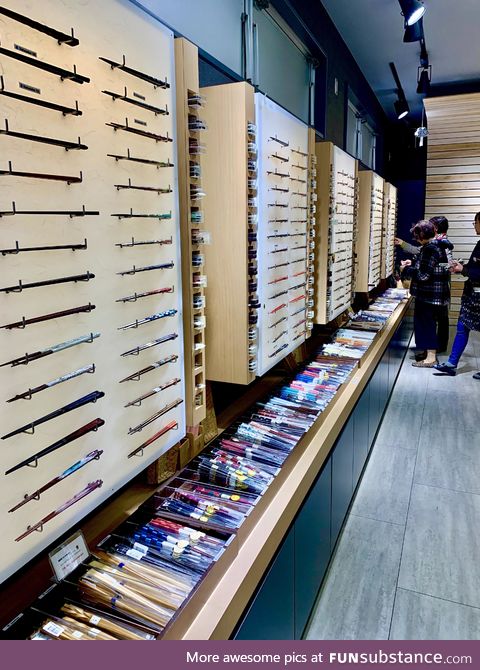Chopstick store in Tokyo looks like something out of Diagon Alley