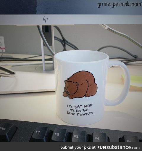 I designed a mug that perfectly matches my working from home productivity