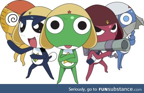 Frogs in Fiction #23 - Sgt. Frog