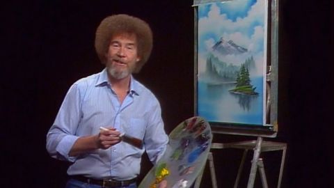 The Happy Little Trees Are Up To Something. [Bob Ross Episode Written w/Predictive Text]