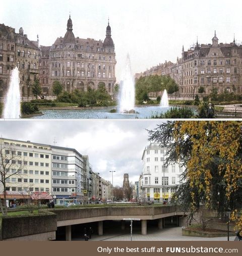 Ebertplatz in Koln, Germany