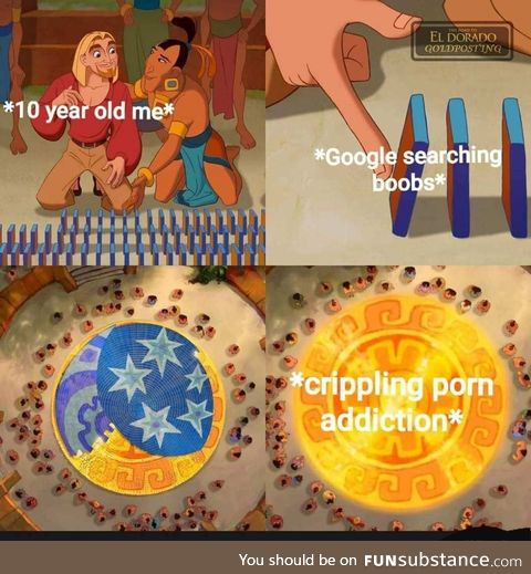 For most of you it was probably cartoon boobs