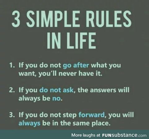 3 simple rules