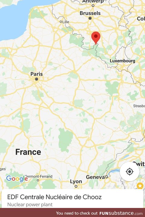 Where France chooses to put a nuclear power plant
