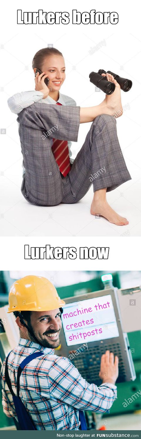 Technically not lurkers anymore