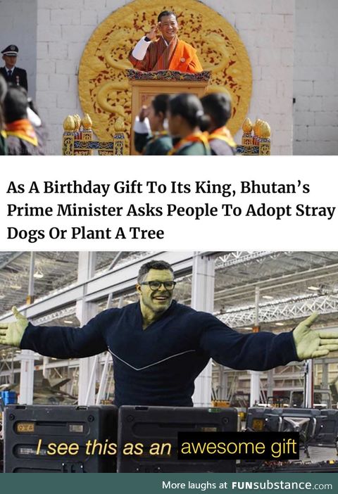 The gift that keeps on barking