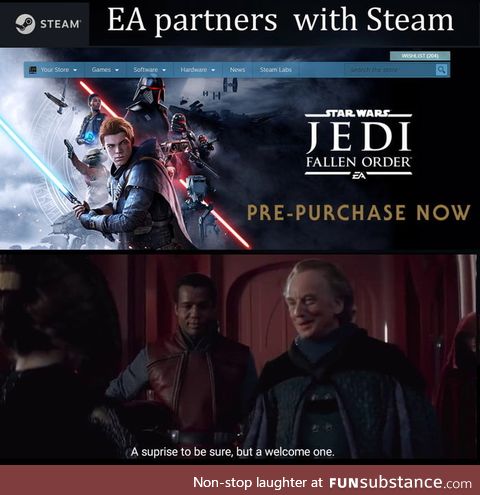 EA crawls back to Steam