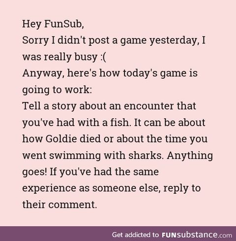 Fishy Fun Day #26: Storytime Edition