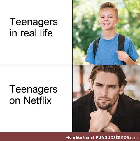 Real life vs Netflix