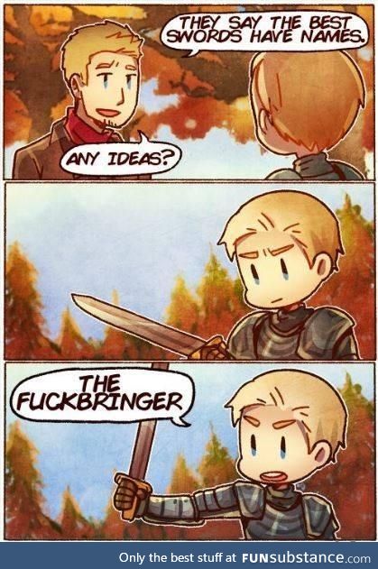 A sword should have a name!