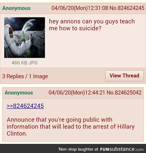 Anon wants to know how to suicide