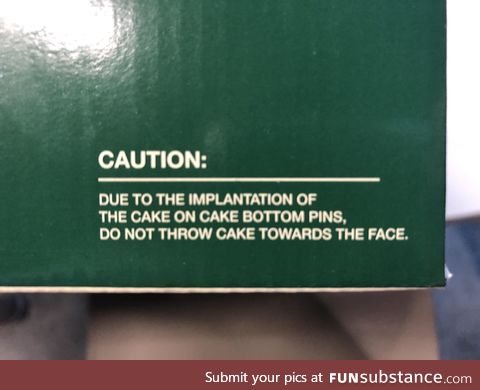 Found this warning on a cake box