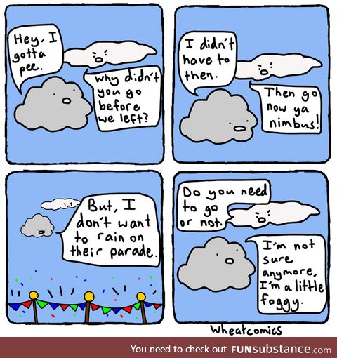 Clouds: It's just fluff.