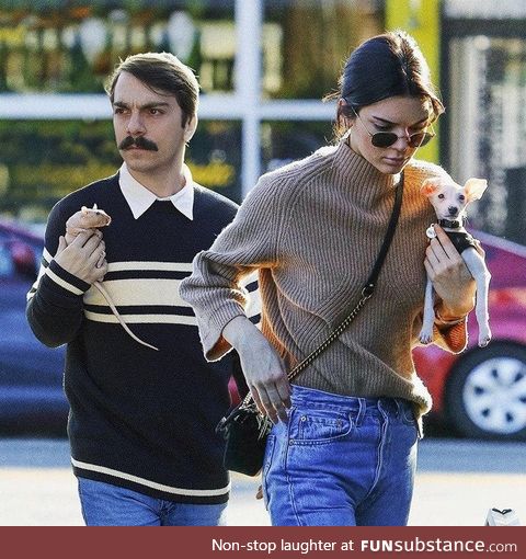 This guy won't stop photoshopping himself into photos with Kendall Jenner