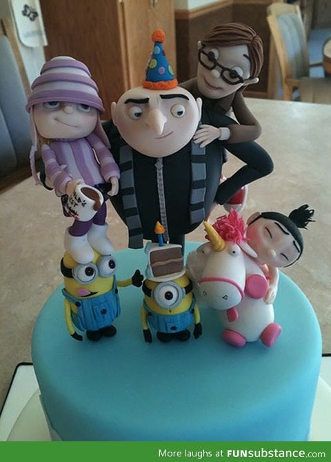 Despicable cake