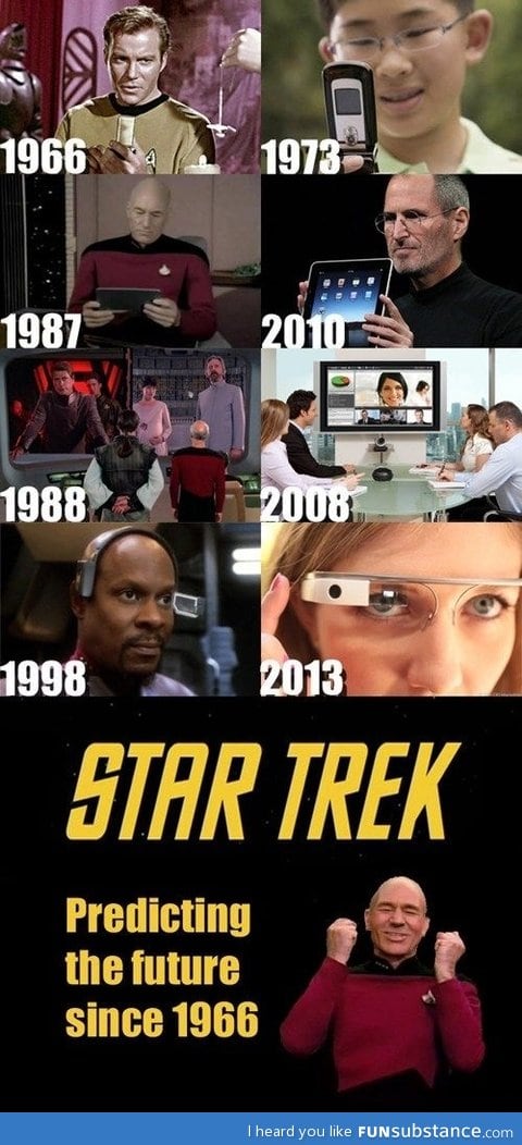 Star Trek predicted the future