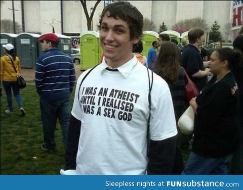Was an atheist until