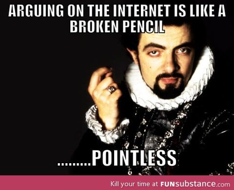 It is pointless