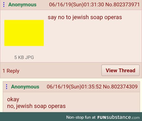 Anon says no