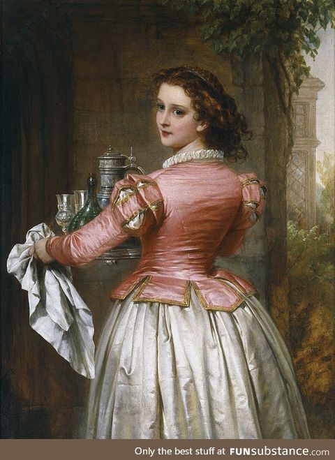 Anne Page of William Shakespeare's The Merry Wives of Windsor (1862)