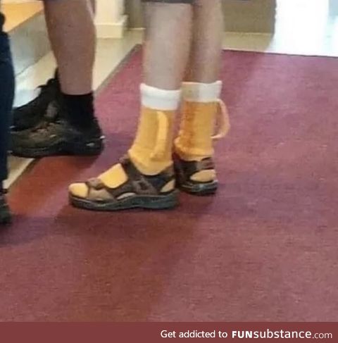 The most German footgear I’ve ever seen