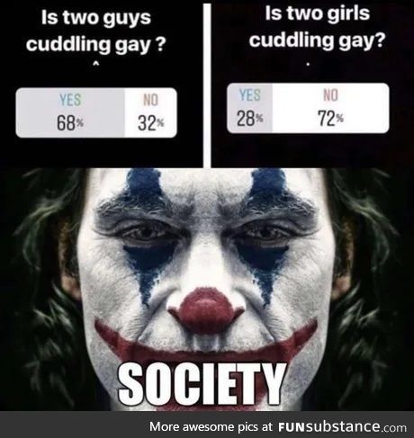 This tells a lot about society