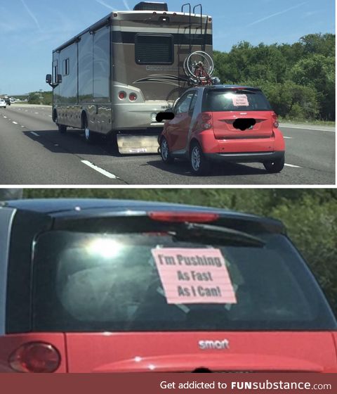 This is still one of my favorite things I’ve witnessed on the highway