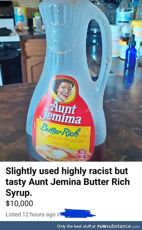 Slightly used, allegedly racist